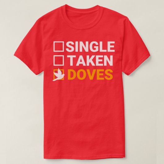 T-shirt Élevage de pigeons d'oiseaux (Design devant)