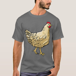 T-shirt Élevage de poulet Hen Éticulteur de poulet