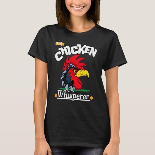 T-shirt Élevage de poulets (Devant)