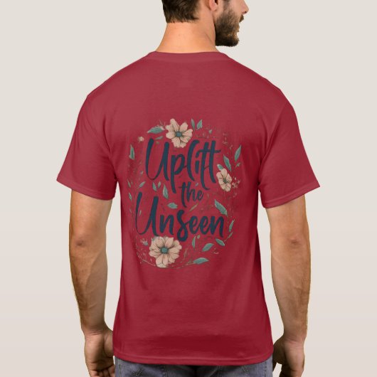 T-shirt Elevate Voices : Uplift the Unseen (Dos)