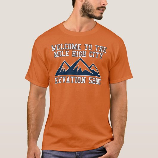T-shirt Elevation 5280 (Devant)