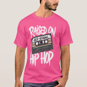 T-shirt Élevé à l'ancienne école Hip Hop Cassette Dope 90s