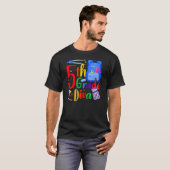 T-shirt élève de 5e année diva de rentrée des classes (Devant entier)