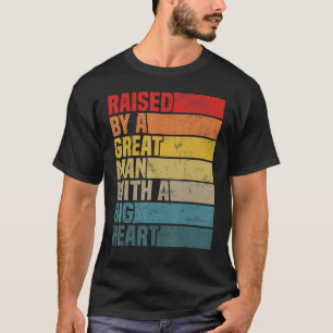 T-shirt Élevé Par Un Grand Homme Avec Un Gros Papa Coeur E