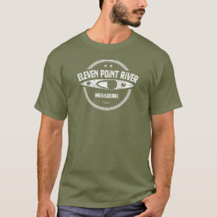 T-shirt Eleven Point River Missouri Kayak