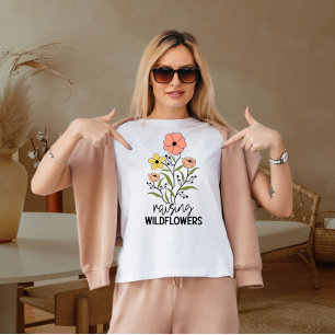 T-shirt Élever des fleurs sauvages