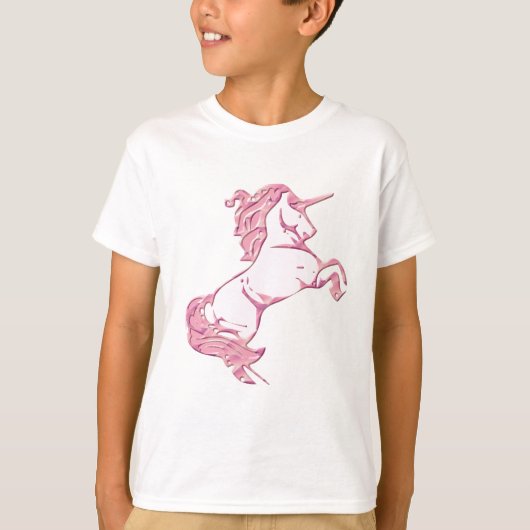 T-shirt Élever la licorne (Devant)