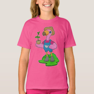 T-shirt Éleveur de flamants roses