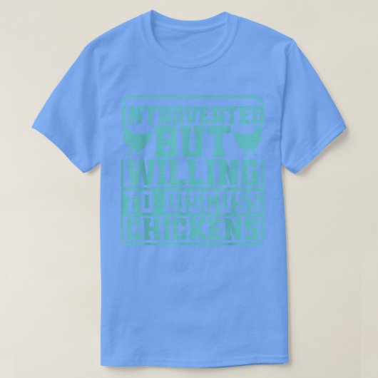 T-shirt Éleveur de poulet (Design devant)