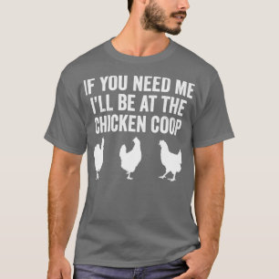 T-shirt Éleveur de poulets Amateur de poulets Coq Poulette