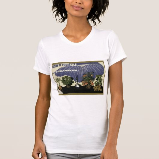 T-SHIRT ÉLEVEZ-LE VOUS-MÊME - JARDIN (Devant)