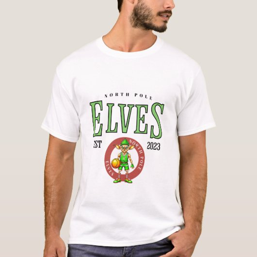 T-shirt Elf Basketball (Devant)