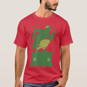 T-shirt Elf Buddy Snow Globe