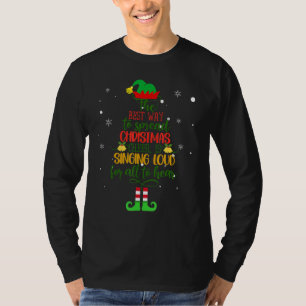 T-shirt Elf Christmas La Meilleure Façon De Diffuser Noël