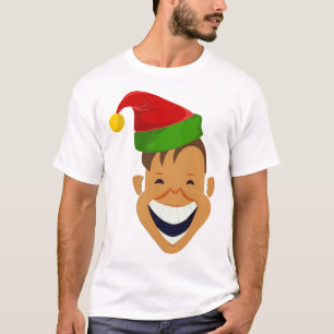 T-shirt Elf de Noël en riant