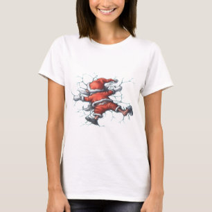 T-shirt Elf drôle des vacances de Noël de glace