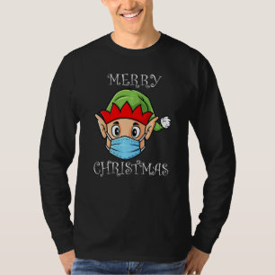 T-shirt Elf in Mask Joyeux Noël Noël