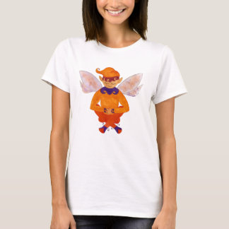T-shirt Elf Orange doux