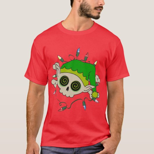 T-shirt Elf Skull (Devant)