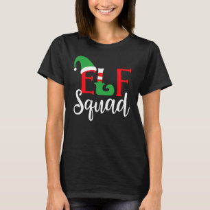 T-shirt Elf Squad Funny Christmas Matching Top Beautiful D