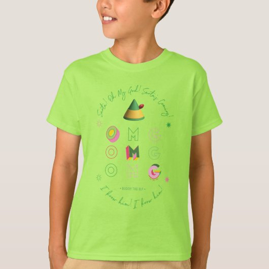 T-shirt Elf the Movie | PÈRE NOËL OMG (Devant)