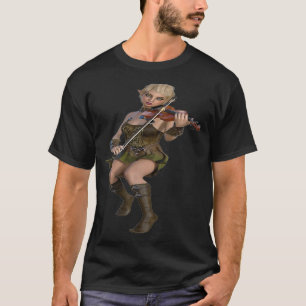 T-shirt Elf Warrior Barbarian Imaginaire Tabletop RPG Role