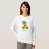 T-shirt Elfe Mignon & Texte Green Day (Devant entier)