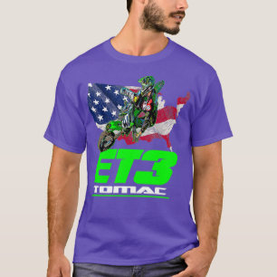 T-SHIRT ELI ET3 TOMAC USA FLAG 450SX MOTOCROSS ET1