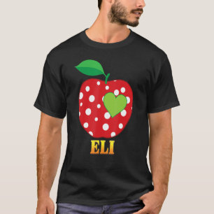 T-shirt Eli Love School Retour À L'École Garçon Tea Étudia