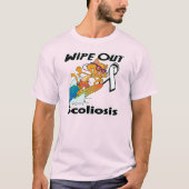 T-shirt Éliminer la scoliose (Devant)