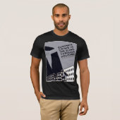 T-shirt Éliminez le crime dans les taudis (Devant entier)