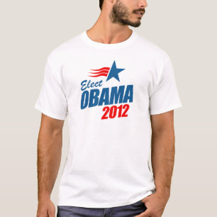 T-shirt Élisez Obama 2012