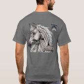 T-shirt Élite Arabe de CHEVAL (Dos)
