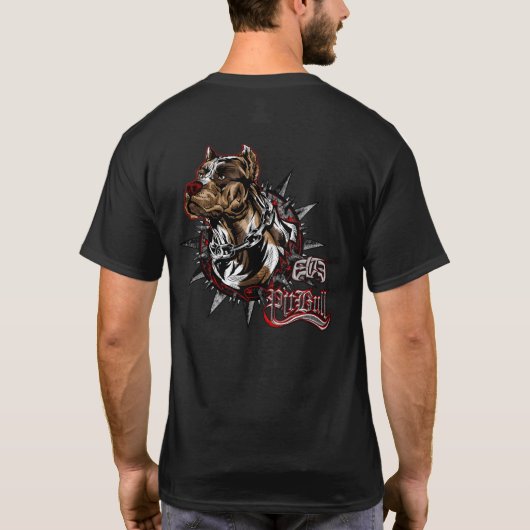 T-SHIRT ELITE PITBULL CLASSIQUE (Dos)