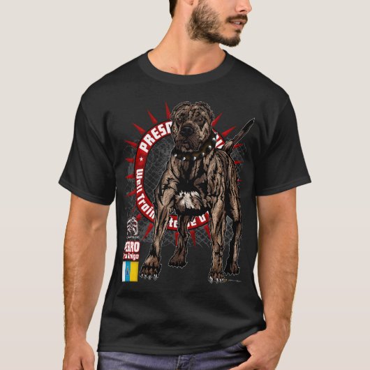 T-shirt ElitE Presa Canario - Guardian (Devant)
