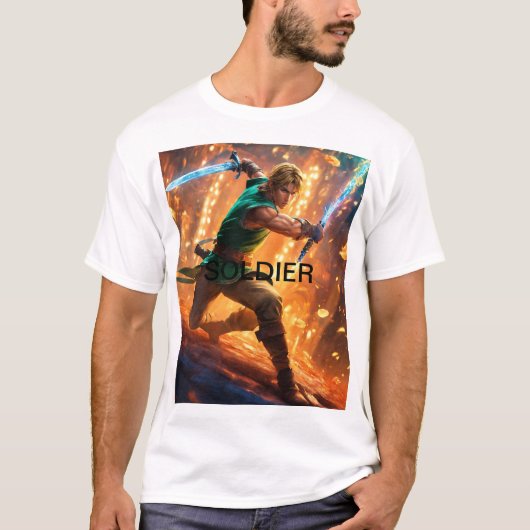 T-shirt Elite Soldier Tee - shirts masculins : Style de co (Devant)