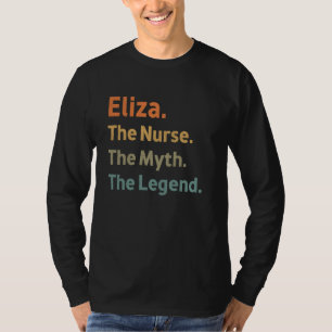 T-shirt Eliza L'Infirmière Le Mythe La Légende Drôle Vinta