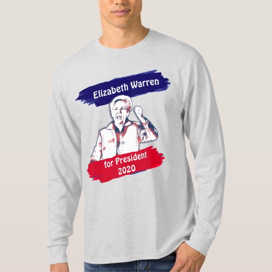 T-shirt Elizabeth Warren pour l'élection présidentielle de (Devant)