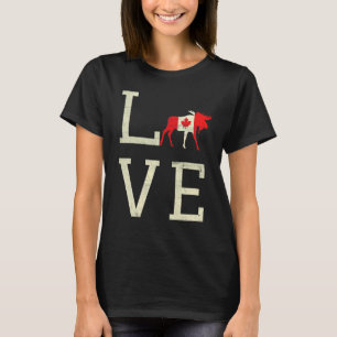 T-shirt Elk Amour Journéedrapeau Canadaproud Maple Canada 
