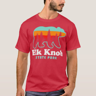 T-shirt Elk Knob State Park North olina Randonnée Peak
