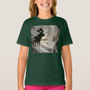 T-shirt "Elk Misty Morning"