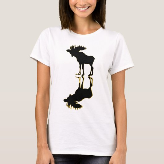 T-shirt Elk Moose Elch (Devant)