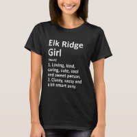 Elk Ridge Girl Ut Utah Funny City Home Roots