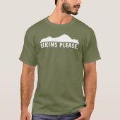 T-shirt Elkins West Virginia S'il vous plaît (Devant)