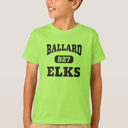 T-shirt Elks de ballard sportif (Devant)