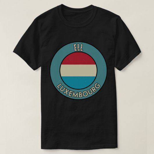 T-shirt Ell, Luxembourg (Design devant)