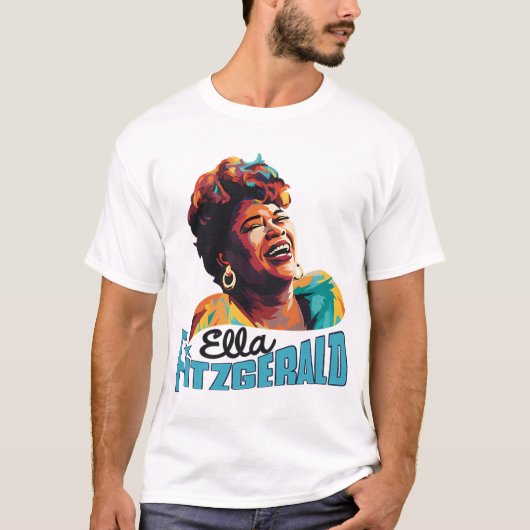 T-shirt Ella Fitzgerald (Devant)