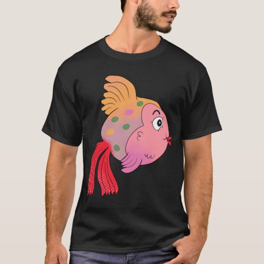 T-shirt Ella le Poisson Tropical (Devant)