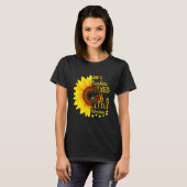 T-shirt Elle a le soleil mélangé avec un peu d'ouragan Sun (Devant entier)