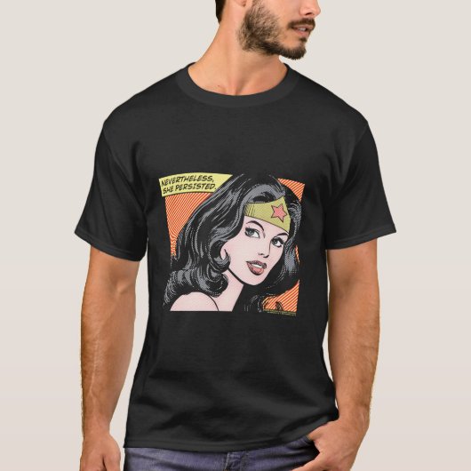 T-shirt Elle A Persisté (Devant)